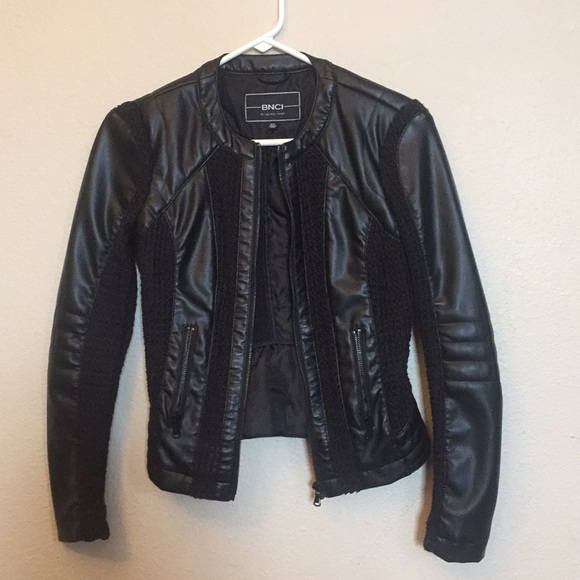 blanc noir Jackets & Blazers - BNCI by Blanc Noir // Leather Jacket